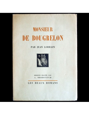 Brodovitch - Monsieur de Bougrelon (1928) les ligaments