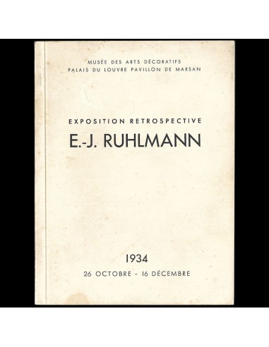 Exposition retrospective E.-J. Ruhlmann (1934) Par le système avancé 