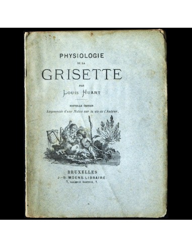 Physiologie de la Grisette par Louis Huart (1882) en linge