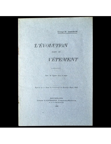 L'Evolution dans le Vêtement, par George H. Darwin (1900) les ligaments