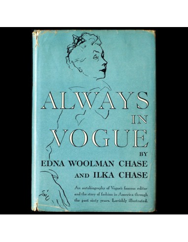 Always in Vogue by Edna Woolman Chase and Ilka Chase, avec envoi de l'auteur (1954) pas cher