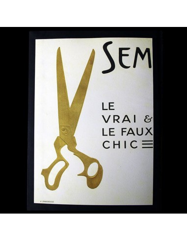 Sem - Le Vrai et le Faux Chic. La Mode vue par Sem (1914) vous aussi creer 