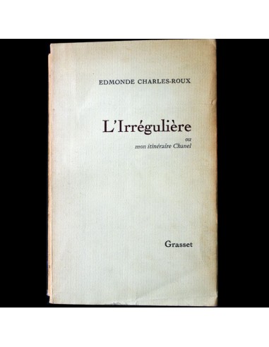 Chanel - L'Irrégulière ou mon itinéraire Chanel, avec envoi autographe à Félicien Marceau (1974) l'achat 