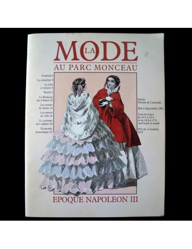 La Mode au parc Monceau - Epoque Napoléon III (1981) la chaussure