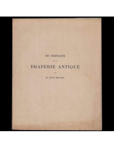 Léon Heuzey - Du Principe de la Draperie Antique (1893) les muscles