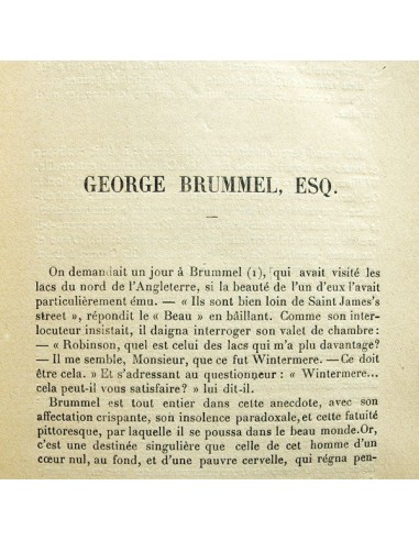 Jacques Boulenger - George Brummel Esq. (1906) Pour